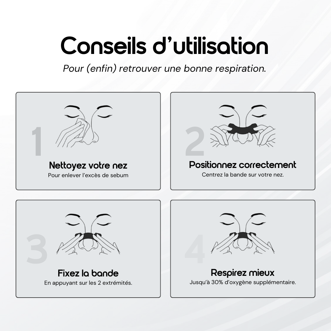 Bandes Nasales – Airpure Oxygen